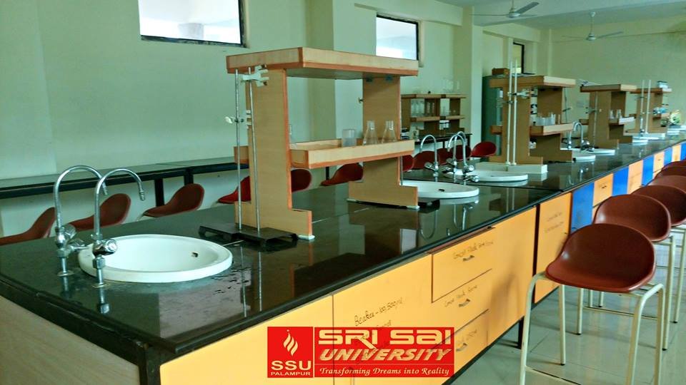 Sri Sai University campus library and modern academic facilities